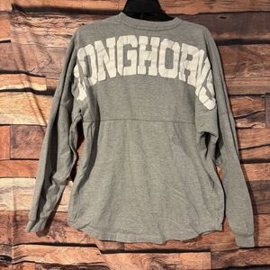 Boxercraft Longhorns Pom Pom Jersey M T-Shirt Grey Oversized Basix of America